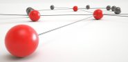 Concept to social media and internet connections - 3D Rendering